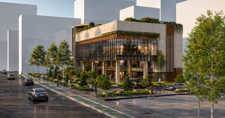 Ofis Binası Cephe Tasarımı